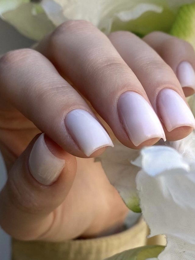 Negledesign med blomstermotiv